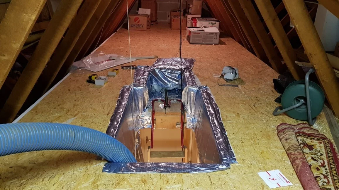 Travaux d'isolation et de toiture réalisés par EEH21